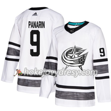 Pánské Hokejový Dres Columbus Blue Jackets Artemi Panarin 9 Bílá 2019 NHL All-Star Adidas Authentic